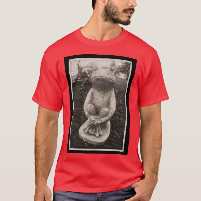 T-shirt Yogi Frog boy funny (Devant)