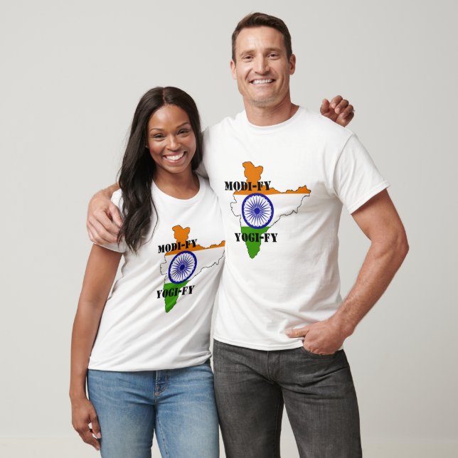 T-shirt Yogi Modi-fy Inde, Narendra Modi Premier Ministre  (Unisexe)