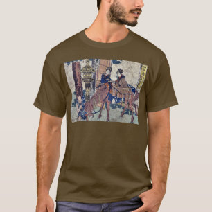 T-shirt Yokkaichi par Katsushika, Hokusai Ukiyoe
