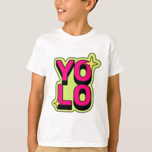 T-shirt YOLO Funky Print