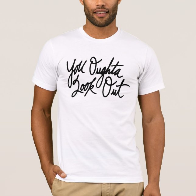 T-shirt YOLO par l'amour je (Devant)