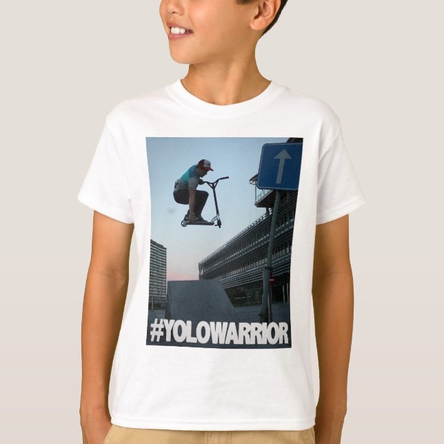 T-shirt YOLOWARRIOR - TBog (Devant)