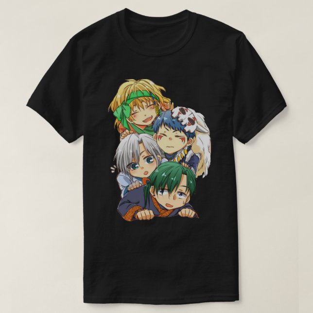 T-shirt Yona de l'Aube akatsuki no yona 5 (Design devant)