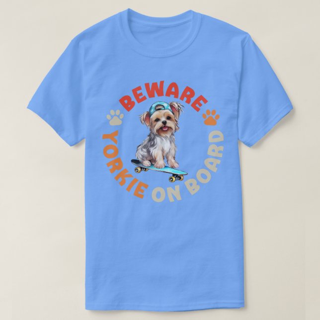 T-shirt yorkie (Design devant)