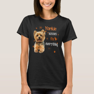 T-shirt Yorkie bisses réparer tout 1