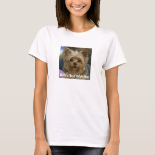 T-shirt Yorkie Maman