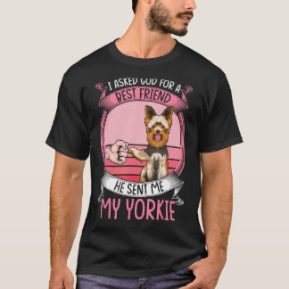 T-shirt Yorkie Maman Chien Vêtement Yorkshire Terrier Prop