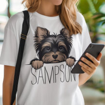 Yorkie personnalisé Terrier Yorkshire Nom de chien