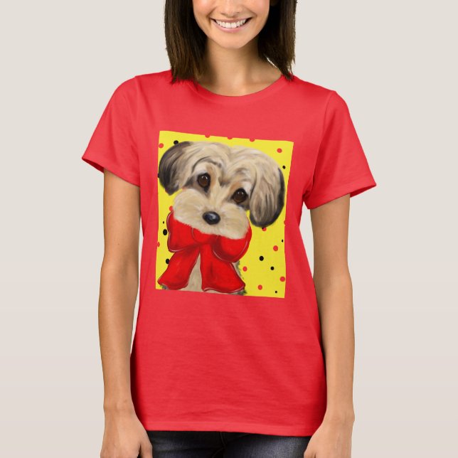 T-shirt Yorkie Poo (Devant)