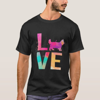 T-shirt Yorkshire coloré Terrier Chien maman Cadeaux Yorks