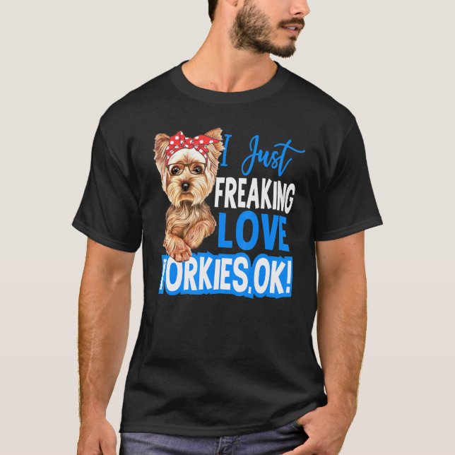 T-shirt Yorkshire Terrier (Devant)