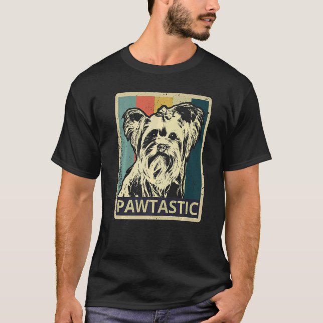 T-shirt Yorkshire Terrier Chien race 20 (Devant)