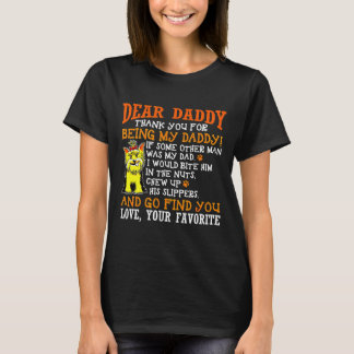 T-shirt Yorkshire Terrier Daddy Merci