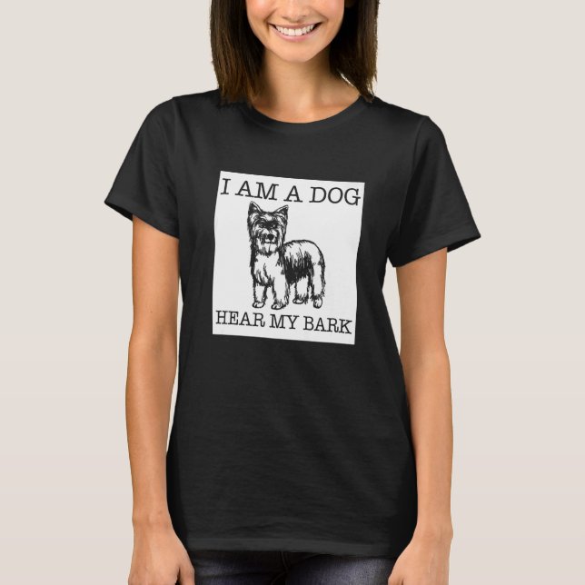 T-shirt Yorkshire Terrier funny dog lover gift Premium (Devant)