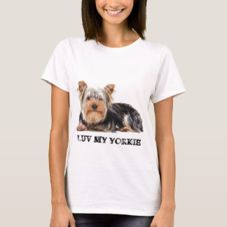 T-SHIRT YORKSHIRE TERRIER LUV MON YORKIE