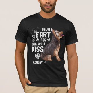 T-shirt Yorkshire Terrier n'a pas péché Kiss Dog