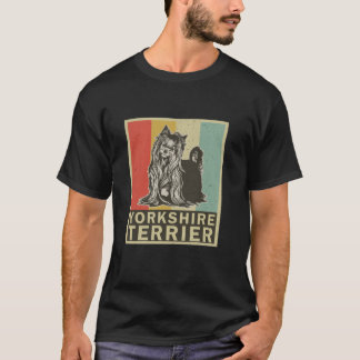T-shirt Yorkshire Terrier Retro Vintage Yorkshire Terrier