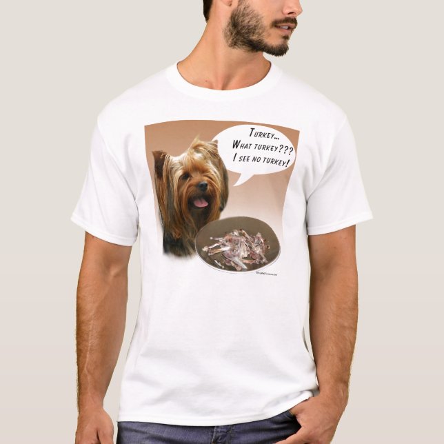 T-shirt Yorkshire Terrier Turquie (Devant)