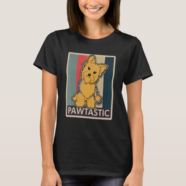T-shirt Yorkshire Terrier Yorkie éleveurs de chiens Propri (Devant)