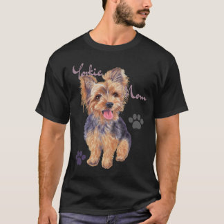 T-shirt Yorkshire Yorkie Maman mignonne Yorkie Chiot