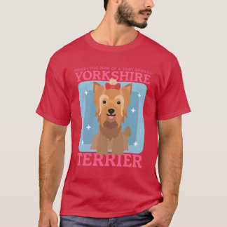 T-shirt Yorkshireerrier Chien Maman Yorkie Chiens fille am