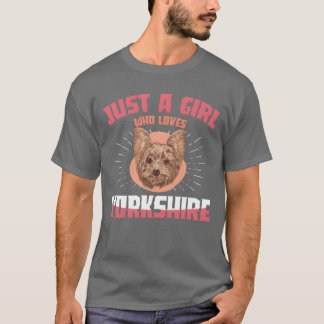 T-shirt Yorkshireerrier Chiot Amoureux de les chiens Chien