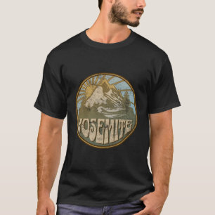 T-shirt Yosemite California Nature Mountains Randonnée Out