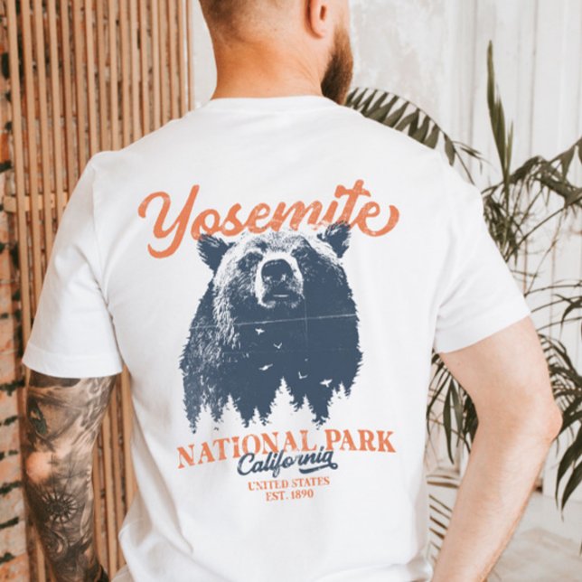 T-shirt Yosemite Grizzly Bear California National Park (Créateur téléchargé)
