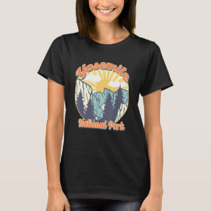 T-shirt Yosemite National Park California Style Vintage