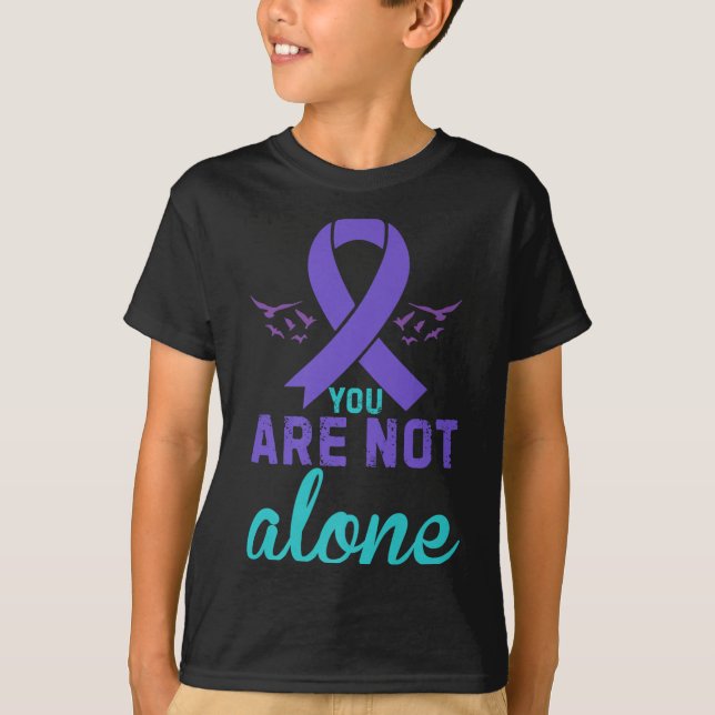T-shirt You Are Not Alone Premium  (Devant)