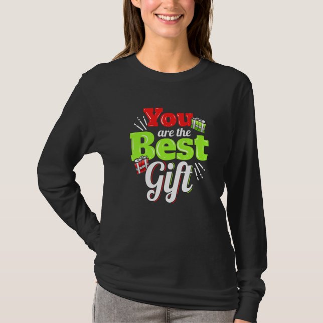 T-shirt You Are the Best Git For A Merry Christmas   (Devant)