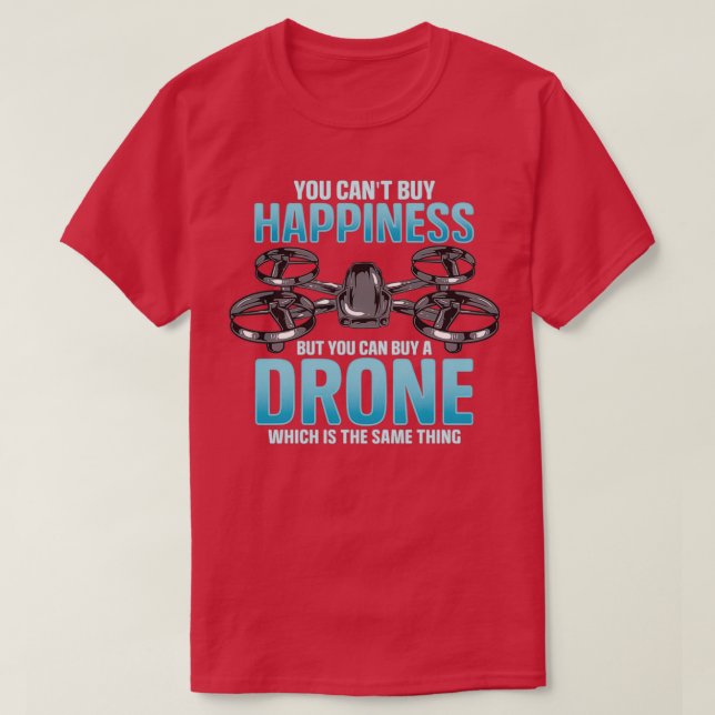 T-shirt You Cant Buy Happiness (Design devant)