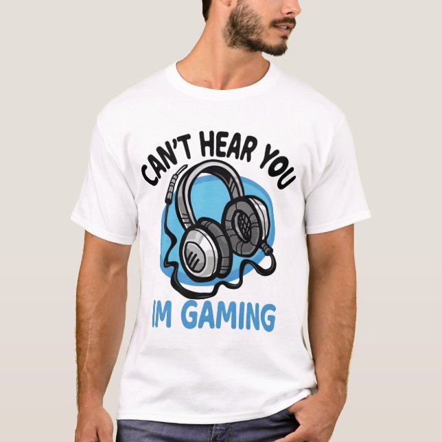 T-shirt you gaming boy gift friends (Devant)