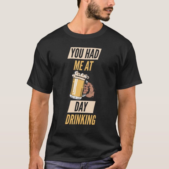 T-shirt You Had Me At Day Drinking Retro Beach Cruise 4 (Devant)