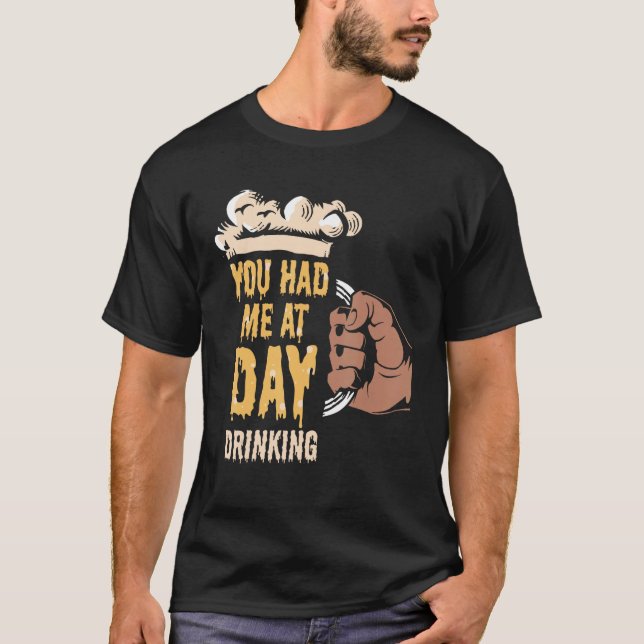T-shirt You Had Me At Day Drinking Retro Beach Cruise 7 (Devant)