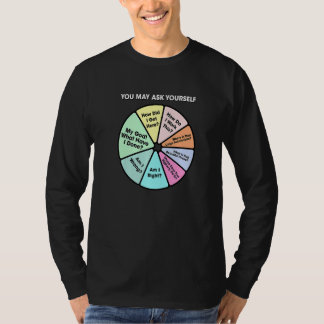 T-shirt You May Ask Yourself Classic 80's Pop Music Retro 