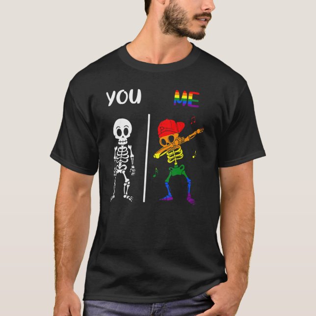 T-shirt You Me Soutenez Lgbt Rights Human Pride Equality P (Devant)