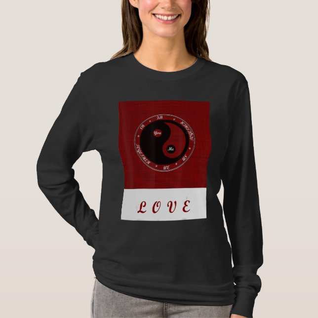 T-shirt You, Me, Us, We, Together Forever in Love (Devant)