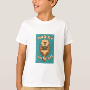 T-shirt You Otter Be in Pictures Jote Sea Otter avec appar