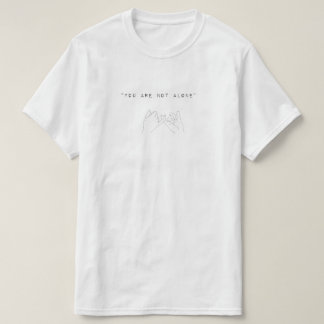 T-shirt You´re not alone (hands)