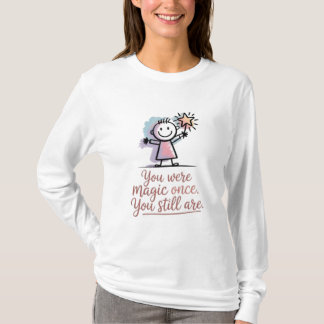 T-shirt You Were Magic Once Women’s Polo | Minimal Cute 