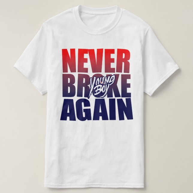 T-shirt Young Buck ne s'est plus jamais cassé (Design devant)
