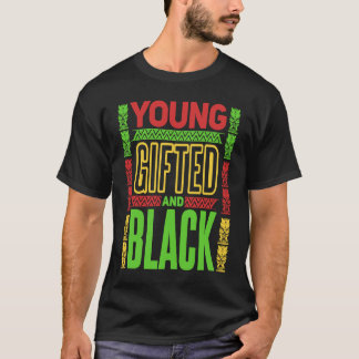 T-shirt Young ed and Black Black History Month 1