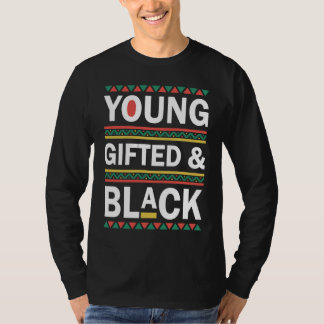 T-shirt Young ed And Black  Black History Month 2023