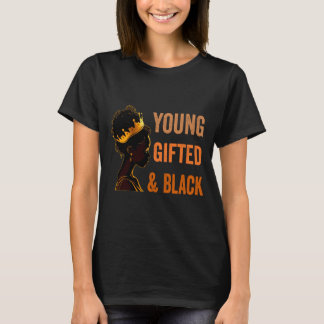 T-shirt Young Ed Black African American History Girl You T
