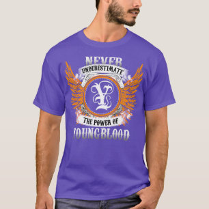 T-shirt Youngblood Name Shirt Ne Sous-Estime Jamais Le Pow