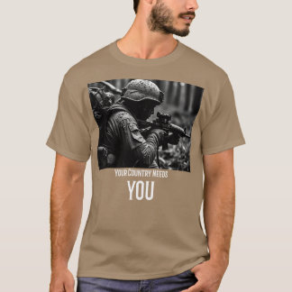T-shirt Your Country Needs You