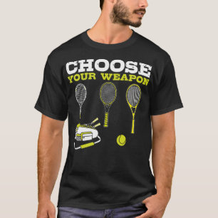 T-shirt Your Weapon Tennis Players serve spo