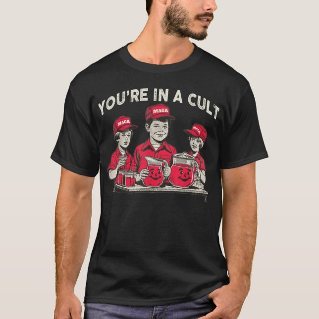 T-shirt Youre In A Cult boy (Devant)