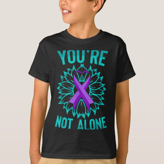 T-shirt Youre Not Alone  (Devant)